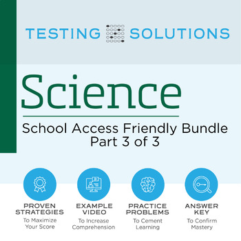 Preview of ACT Science - School Access Friendly Set #3