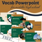 ACT Vocab Powerpoint #1