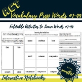 Act Vocabulary Worksheets & Teaching Resources | TpT