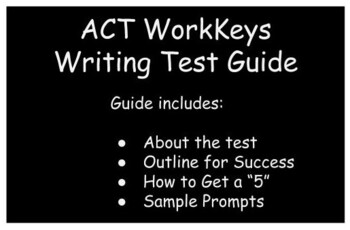 Preview of ACT WorkKeys Writing Test Guide
