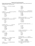 ACT practice: Irregular past tense verbs