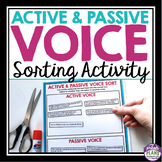 Active and Passive Voice Activity - Interactive Sorting Ha