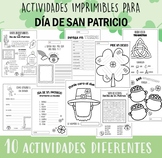 ACTIVIDADES IMPRIMIBLES DÍA DE SAN PATRICIO/ SN. PATRICK'S
