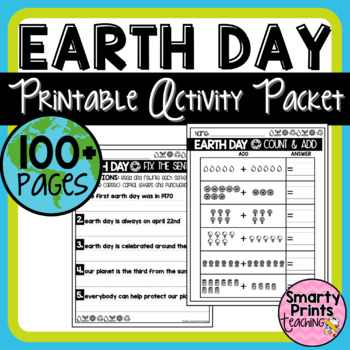 Preview of ACTIVITIES for EARTH DAY for K-2