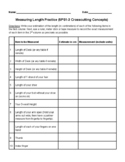 ACTIVITY Measuring Length Practice Worksheet Using Ruler /