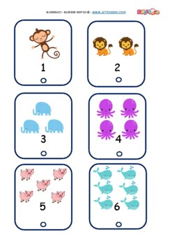 Preview of ACTIVITY NUMBER CARDS - NUMERACY - AT HOME LEARNING - EDUCATOR RESOURCE