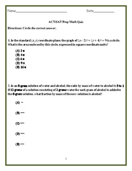 act math practice questions
