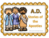 A.D. - Stories of the Apostles - Bible Task Cards for Uppe