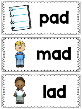 AD Word Family by Latoya Reed | Teachers Pay Teachers