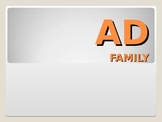 AD Word Family PowerPoint