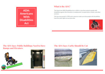 Preview of ADA (Americans With Disabilities Act) Lesson Google Slides