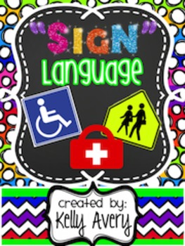 Preview of Real World Text, Informational Text, Public Signs, Life Skills, ADA Signs