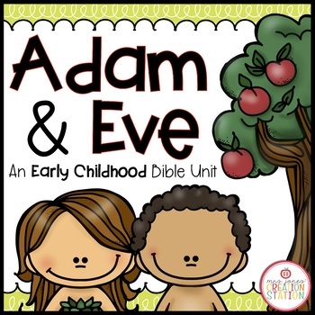 Preview of ADAM AND EVE BIBLE LESSON