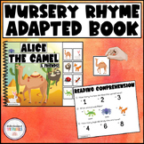 ADAPTED BOOK - Alice the Camel - NURSERY RHYME Velcro Book