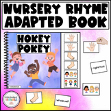 ADAPTED BOOK - Hokey Pokey - NURSERY RHYME Velcro Book - S