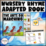 ADAPTED BOOK - Ants Go Marching - NURSERY RHYME Velcro Boo