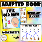 ADAPTED BOOK - This Old Man Song - NURSERY RHYME Velcro Bo