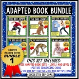 ADAPTED Books For Reading Comprehension Retelling BUNDLE f