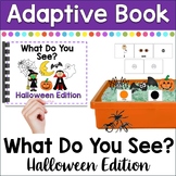 ADAPTIVE BOOK: What Do You See - Halloween