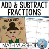 ADD AND SUBTRACT FRACTIONS AND MIXED NUMBERS ACTIVITY