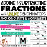 ADD and SUBTRACT FRACTIONS (unlike Denominators) ANCHOR CH