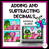 Valentine's Day Adding and Subtracting Decimals With Googl