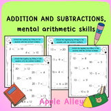 ADDITION AND SUBTRACTIONS ,mental arithmetic skills,Maths 