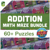 ADDITION BUNDLE | BOOM Math Maze Game Pack