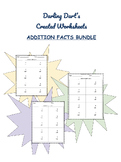 ADDITION FACTS BUNDLE SET: 105 PAGES OF ADDITION FACTS