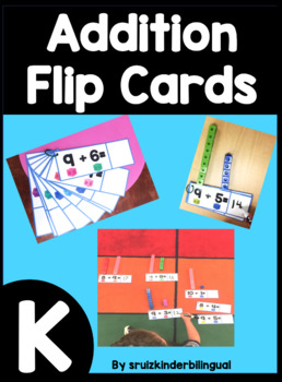 Preview of ADDITION FLIP CARDS within 20