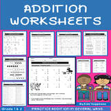 ADDITION WORKSHEETS