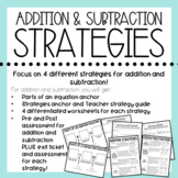 Three Digit Addition and Subtraction Strategies • Assessme