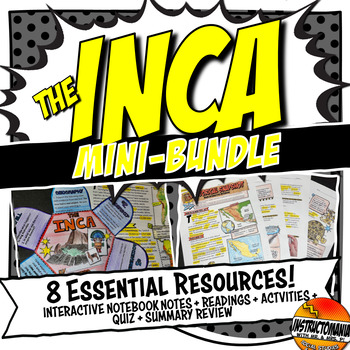 Preview of Inca Resources Bundle: Interactive Notebook Bundle or Independent Work