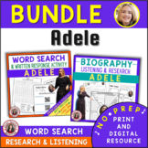 ADELE BUNDLE - Music Activities for Middle and Junior High