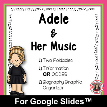 Preview of ADELE Biography Research Activities for use with Google Classroom™