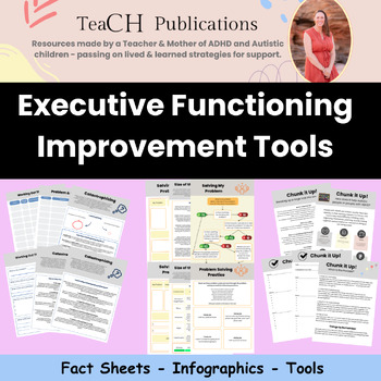 Preview of Kids with ADHD Autism Helper Executive Functioning Activities Coping Skills