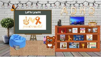 Preview of ADHD Awareness Bookshelf