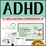 ADHD Awareness | Lesson, Activities and Readings BUNDLE