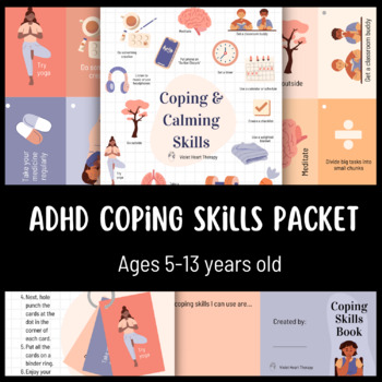 Preview of ADHD Coping Skills Packet