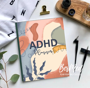 Preview of ADHD Planner Adult, ADHD Planner Printable, ADHD Productivity Planner