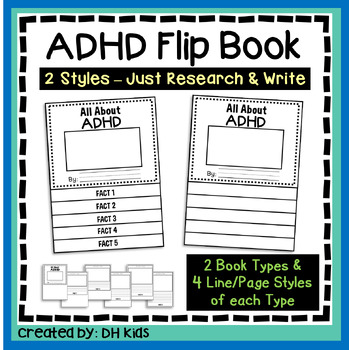 Preview of ADHD Report, Research Project, Mental Health, Mental Disorder, Attention Deficit