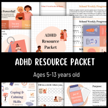 Preview of ADHD Resource Packet