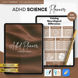 ADHD Science Based Planner, Planner for Ipad, Goondontes, 