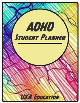 Preview of ADHD Student Planner Templates