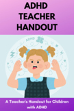 ADHD Teacher Toolkit - ADHD Handbook