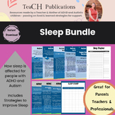 ADHD and Autism Sleep Hygiene Information and Therapy Pack