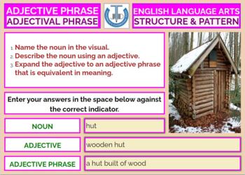 Phrase adjective Using Adjective