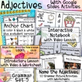 ADJECTIVES Interactive Notebook, Video Lessons, Grammar Ac