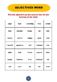 ADJECTIVES WORD