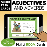ADJECTIVES and ADVERBS Digital BOOM Cards Digital Task Cards